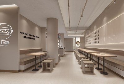 现代火锅店3D模型下载